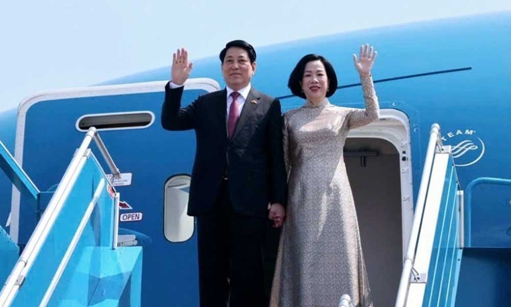 President Luong Cuong leaves for State visits to Egypt and Angola